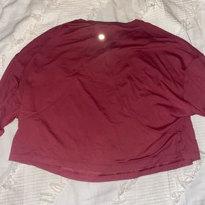 Lululemon cropped long sleeve
